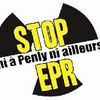 Logo of the association STOP EPR NI A PENLY NI AILLEURS